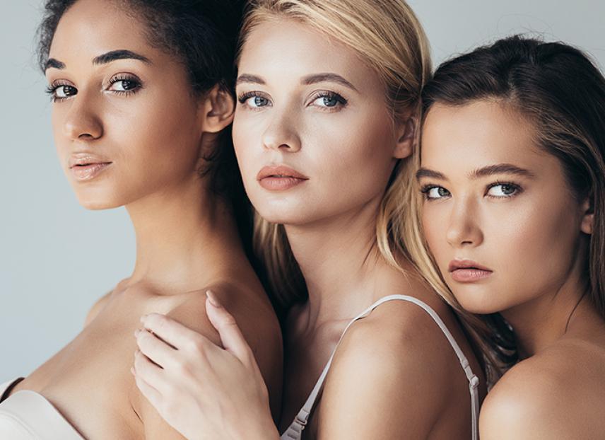 Tipovi tonova kože u odnosu na šminku obrva